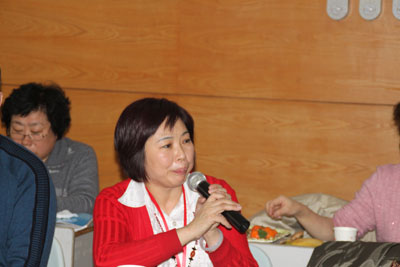 辽宁中心何彩霞主任发言