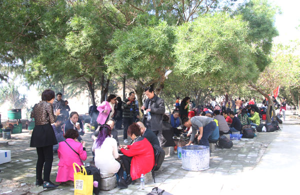 踏惊涛骇浪 感大海胸怀