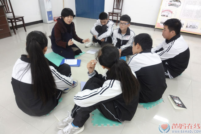 灾后心理援助走进陕西略阳荣程中学系列报道4